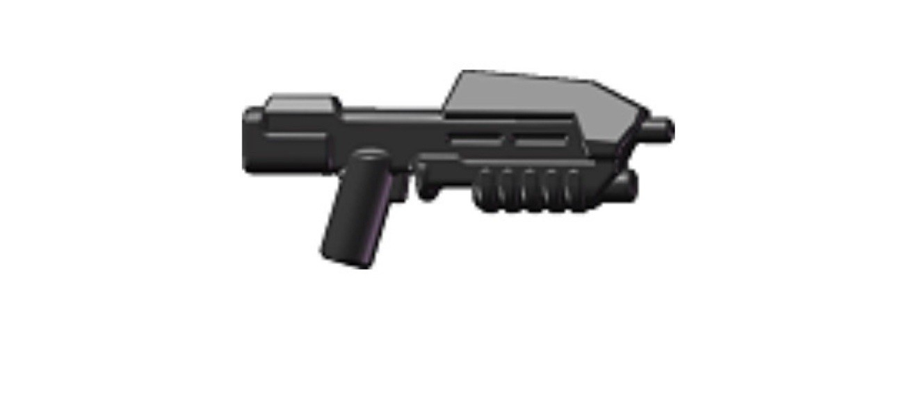Brickarms Black Space Assault Rifle (SAR) For Lego Minifigs