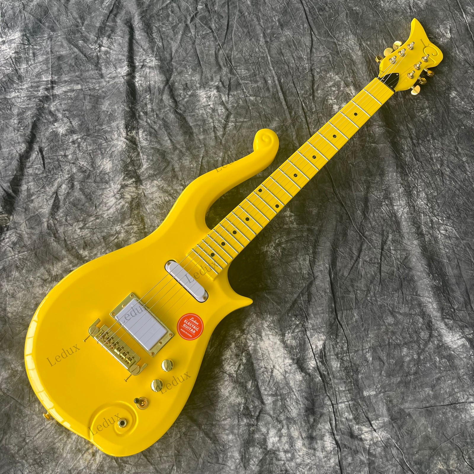 Standard Prince Cloud soild body Electric Guitar Gold part Maple Neck&Fretboard
