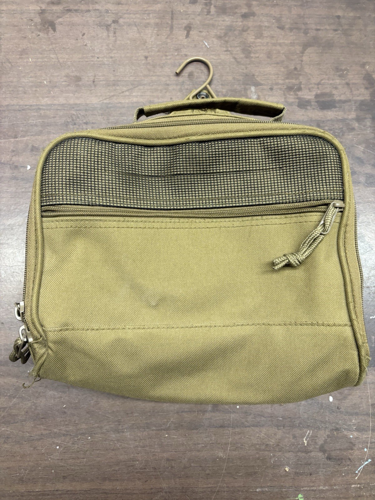Sandpiper of California Toiletry T (Brown, 9x11x3-Inch),Tactical Bags & Packs