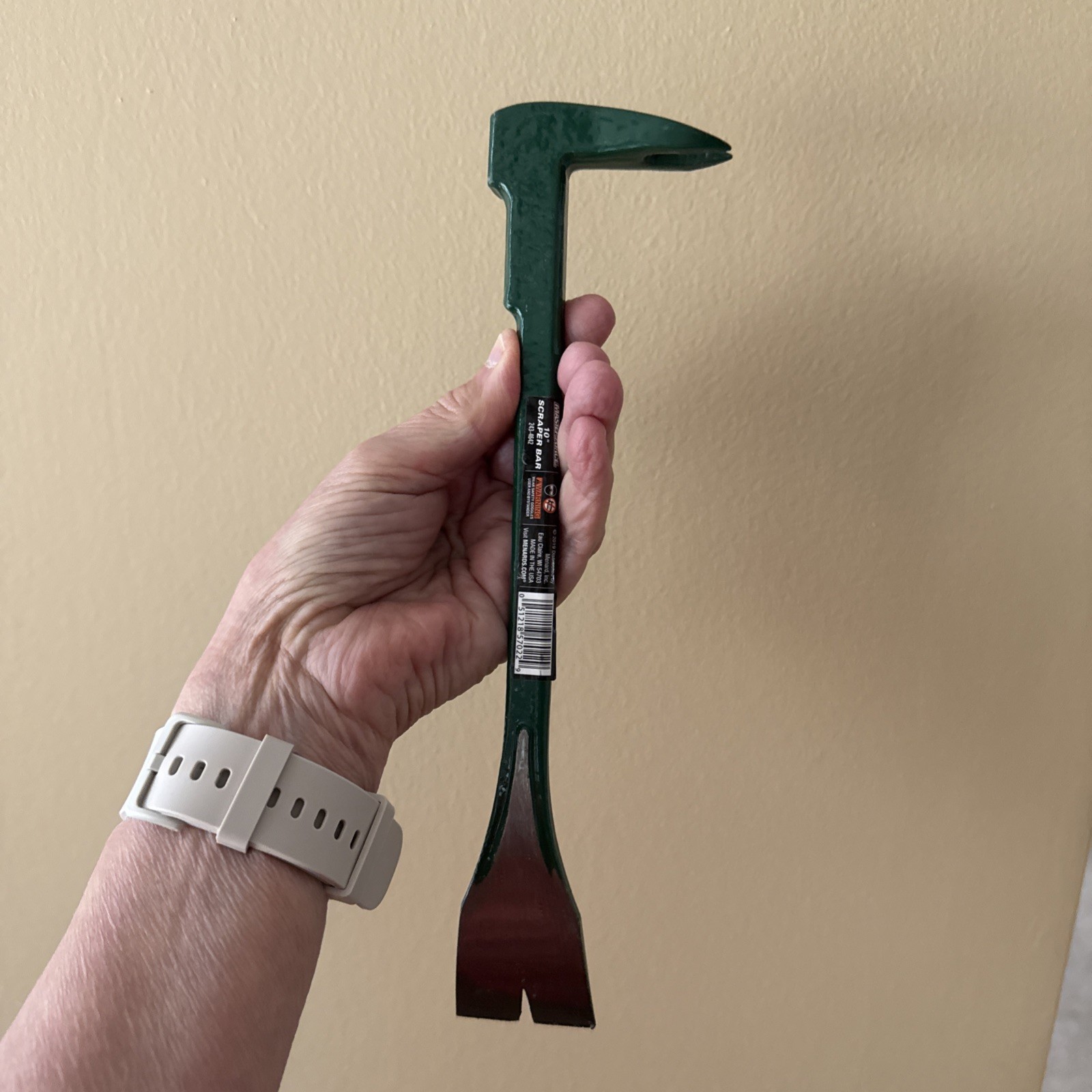 Masterforce 10” Scraper Bar Bear Claw Pry USA
