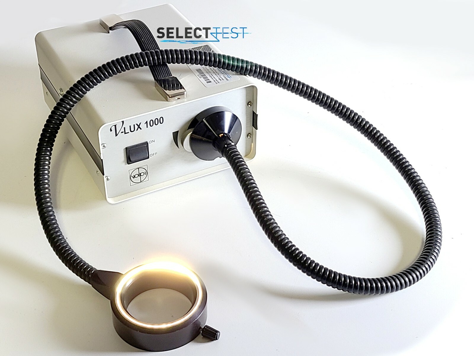 VOLPI V-LUX 1000 MICROSCOPE LIGHT SOURCE WITH RINGLIGHT  **LOOK** (REF.: 234L)