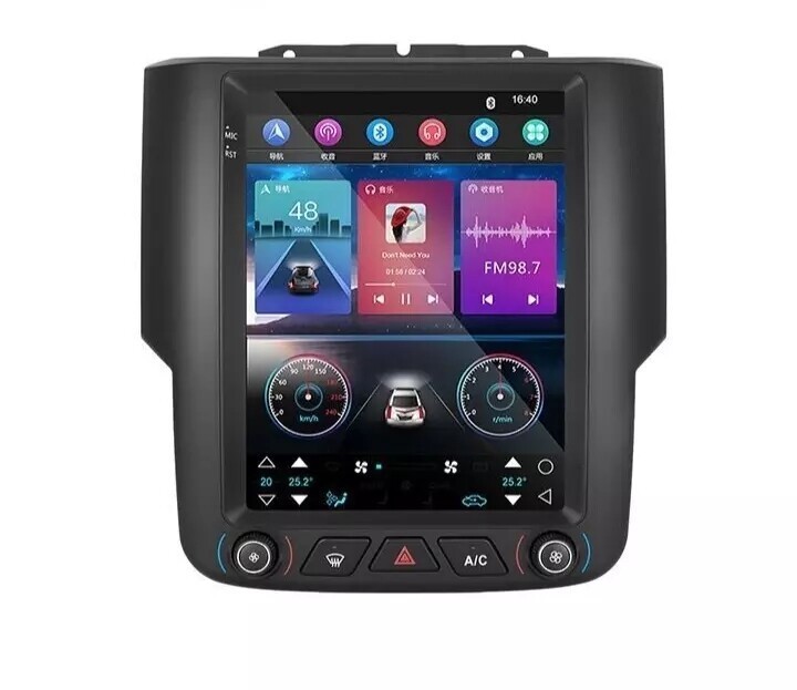 9.7" 64GB Android 13 Car Radio Stereo Carplay GPS Navi For Dodge RAM 2013-2018