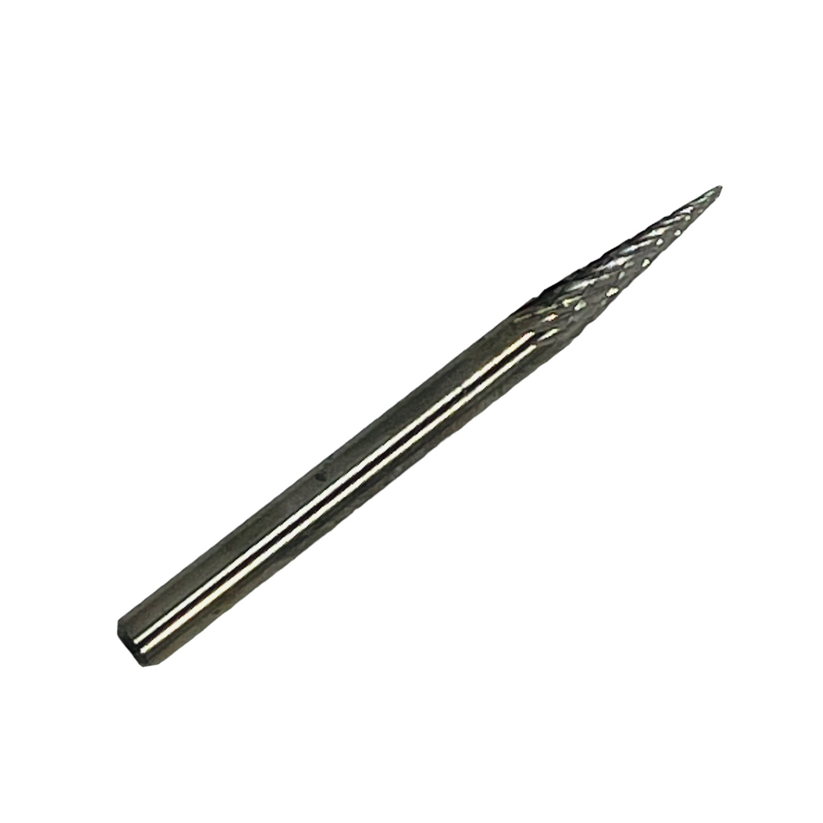 SGS Pro 15703 SM-42 1/8" Double Cut Carbide Cone Burr 1/8” Shank ~NEW~