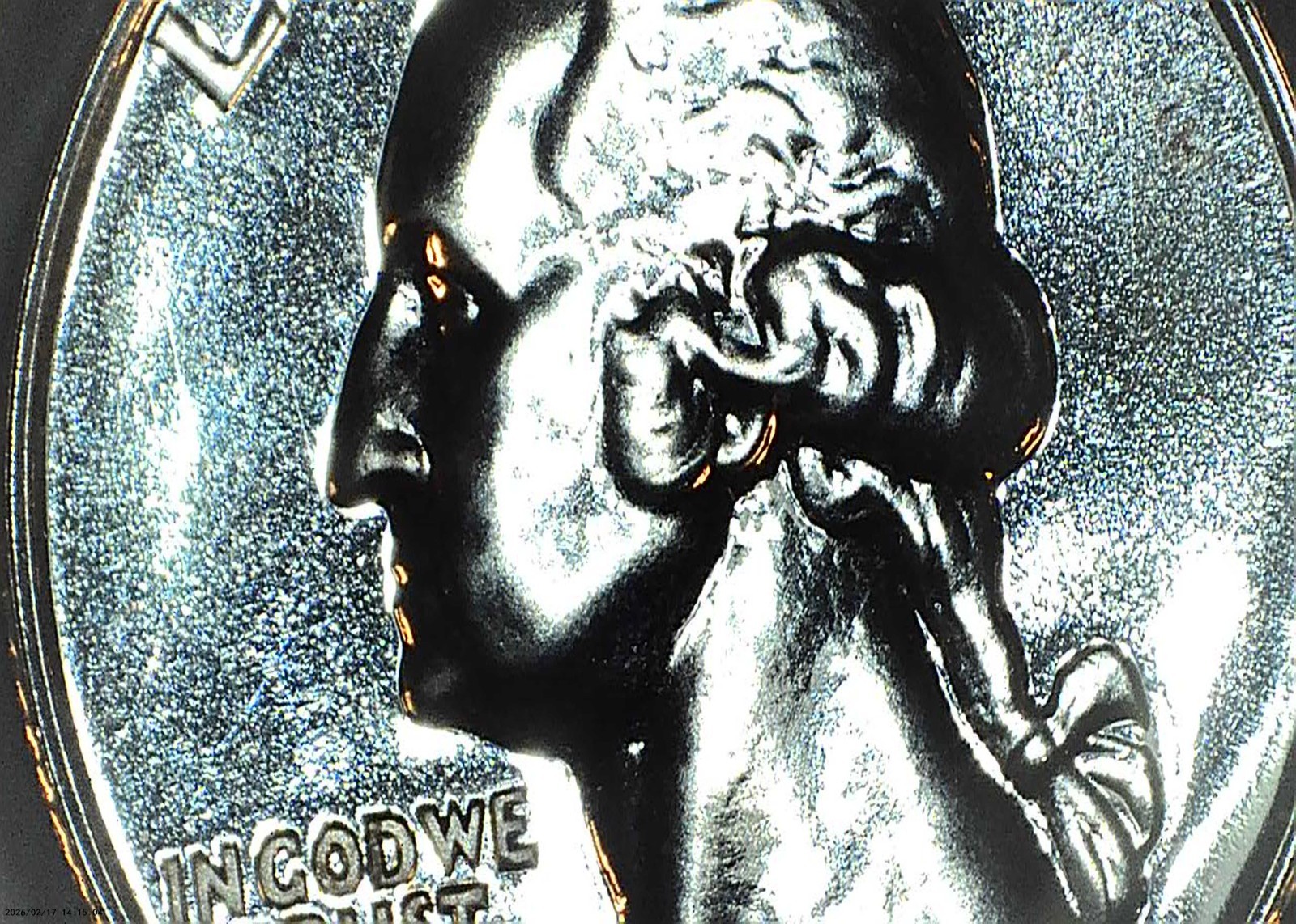 1957 Washington Quarter Uncirculated quality. 90% Silver. Mint Strike