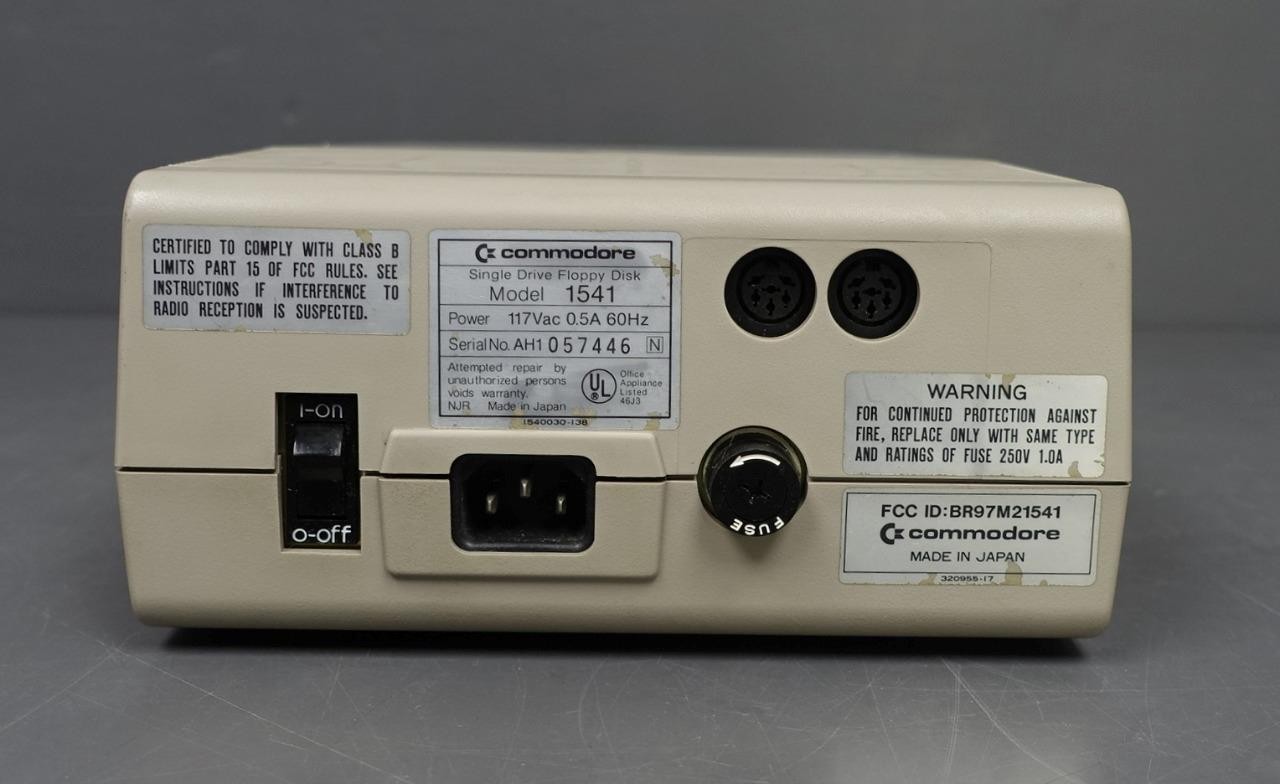 Commodore 1541 Vtg 5.25" Floppy Disk Computer Drive No Cable/Untested