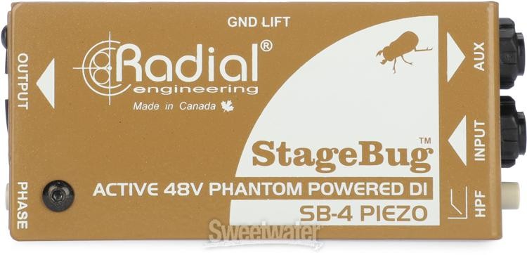 Radial StageBug SB-4 1-channel Active Instrument Direct Box