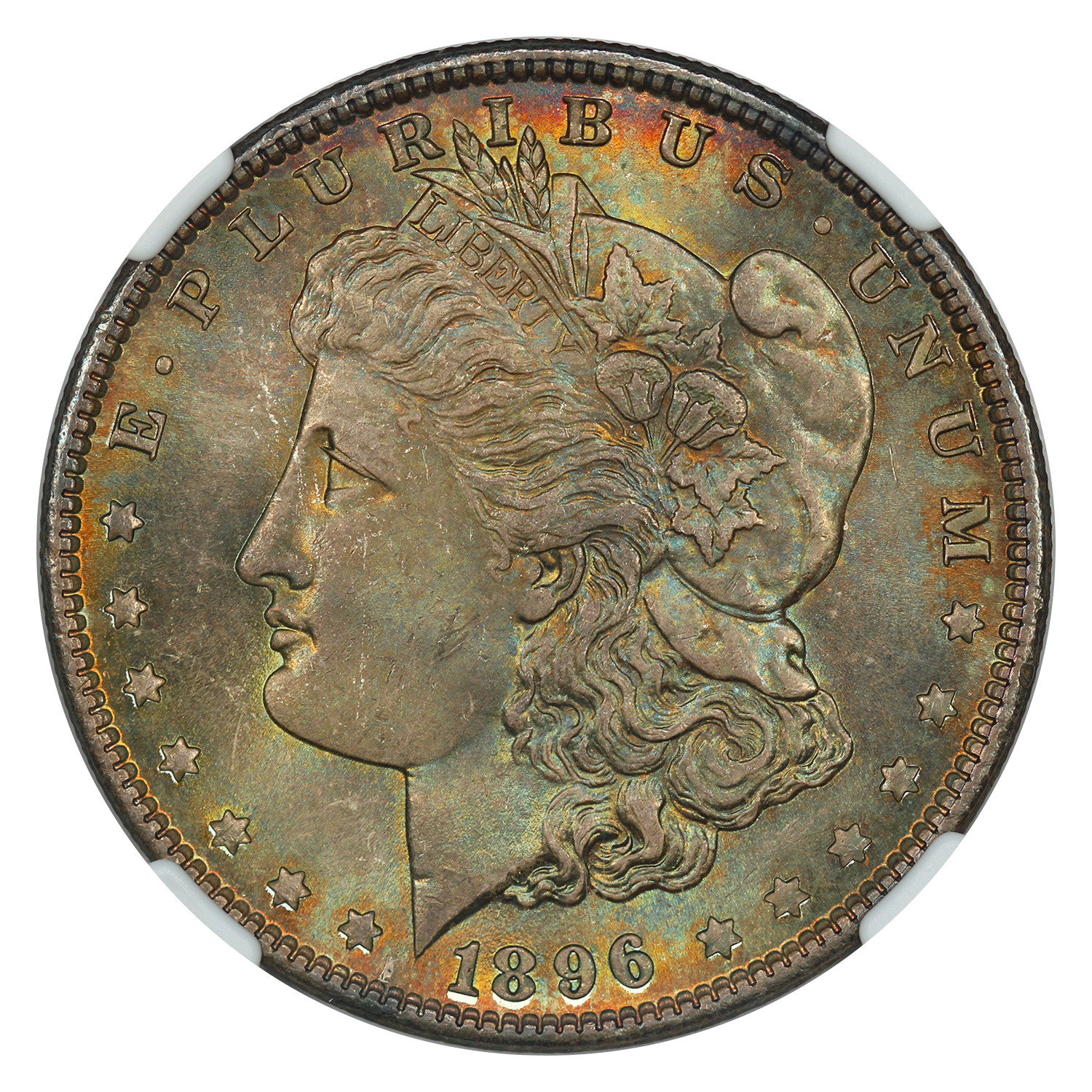 1896 $1 NGC/CAC MS66+ - Morgan Dollar - Popular P-Mint Morgan
