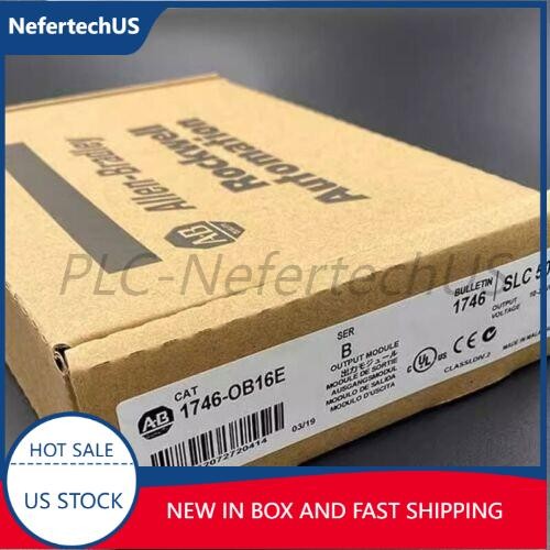 NEW AB 1746-OB16E / B SLC 500 PLC Output Module 1746OB16E US Free Tax