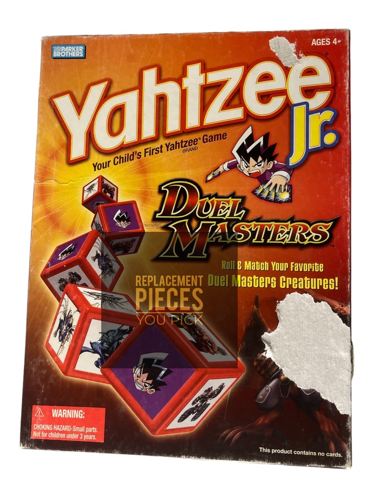 Yahtzee Jr. Duel Masters -Replacement Parts Pieces You Pick