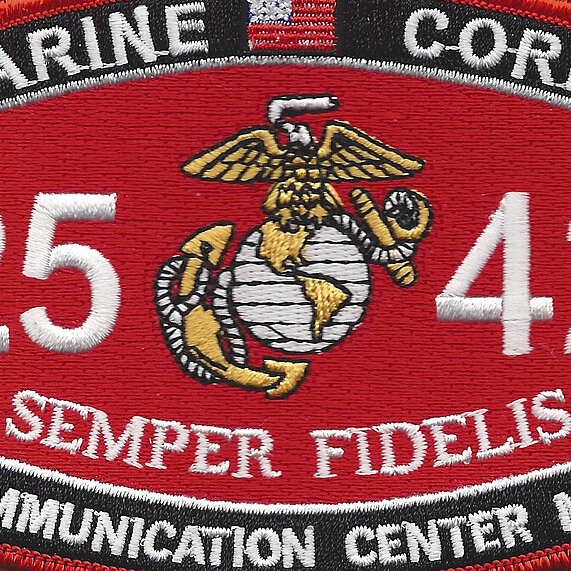 Communication Center Man 2542 MOS Patch