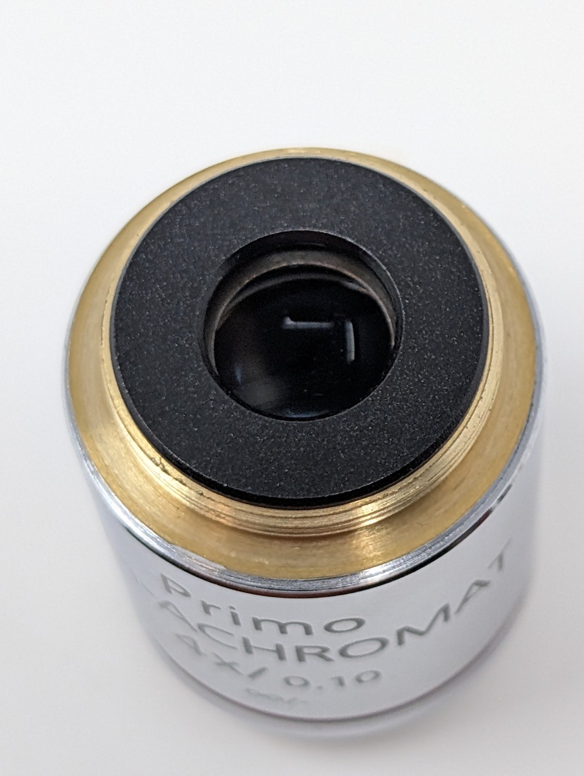 Zeiss Primo Plan-Achromat 4X/.10NA PH0 Phase Contrast Objective Microscope Lens