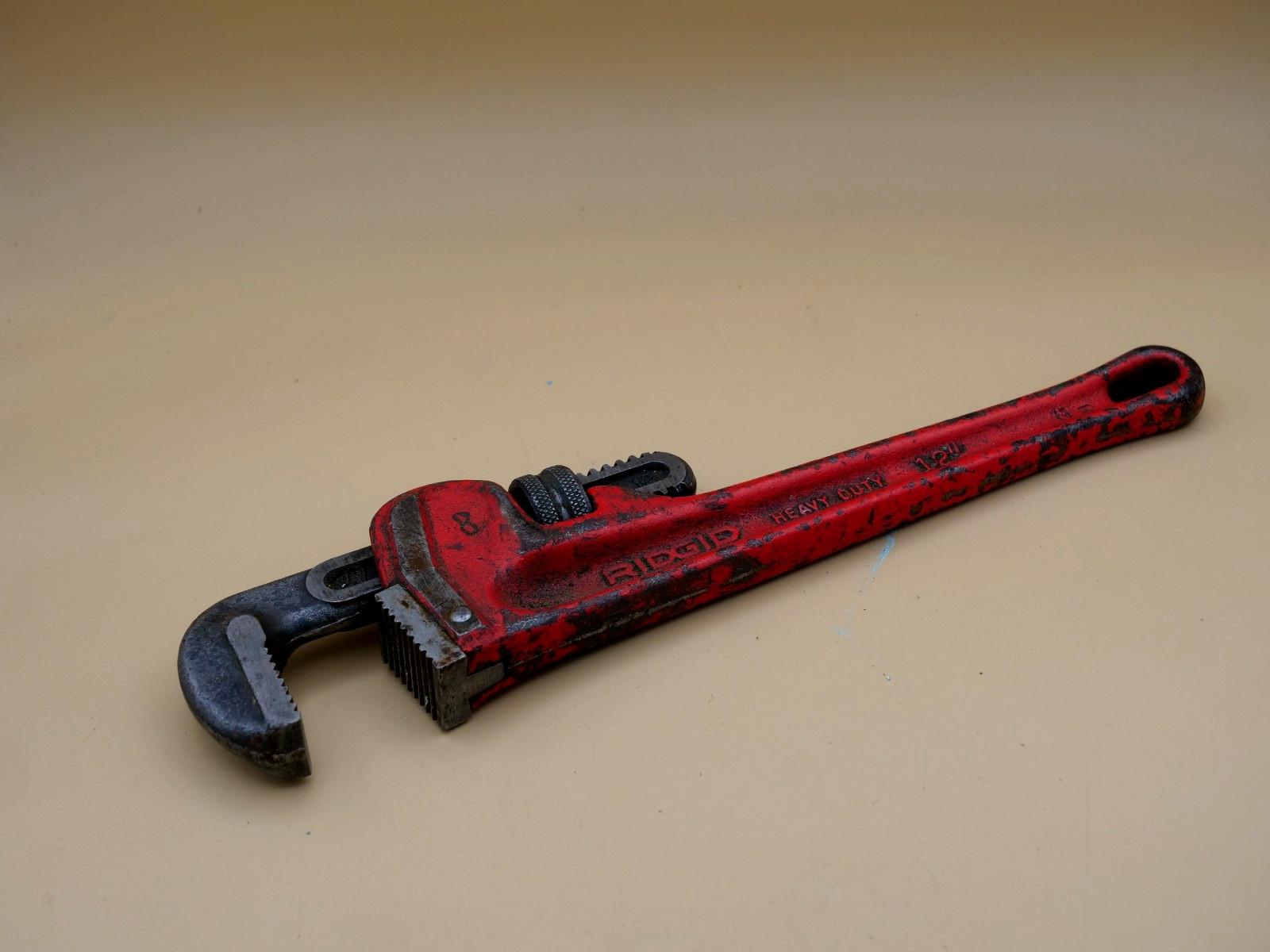 Ridgid 12" Straight HD Pipe Wrench Business Heavy Duty Hand Plumbing Tool USA