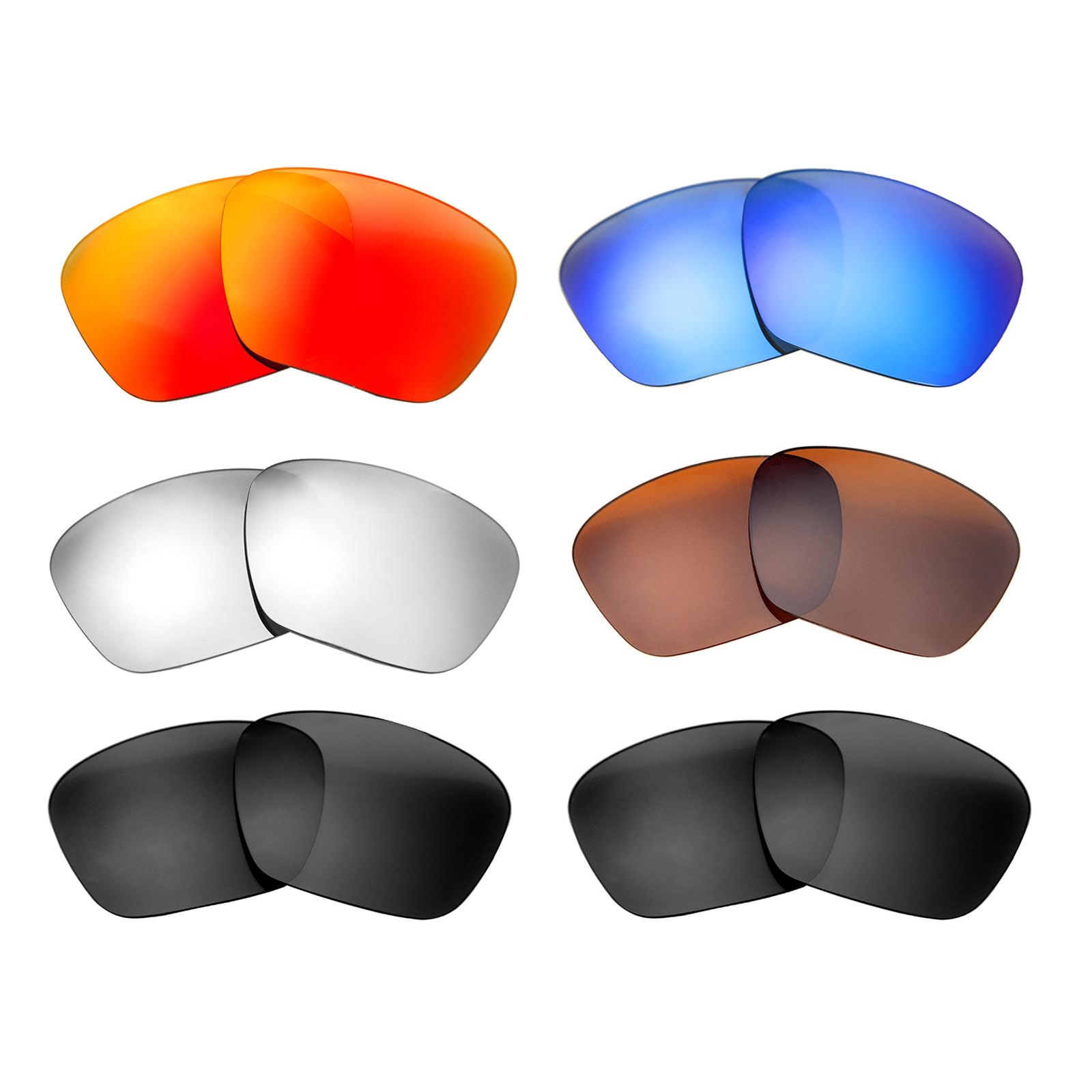 Walleva Replacement Lenses For Maui Jim Makoa MJ804 Sunglasses-Multiple Options
