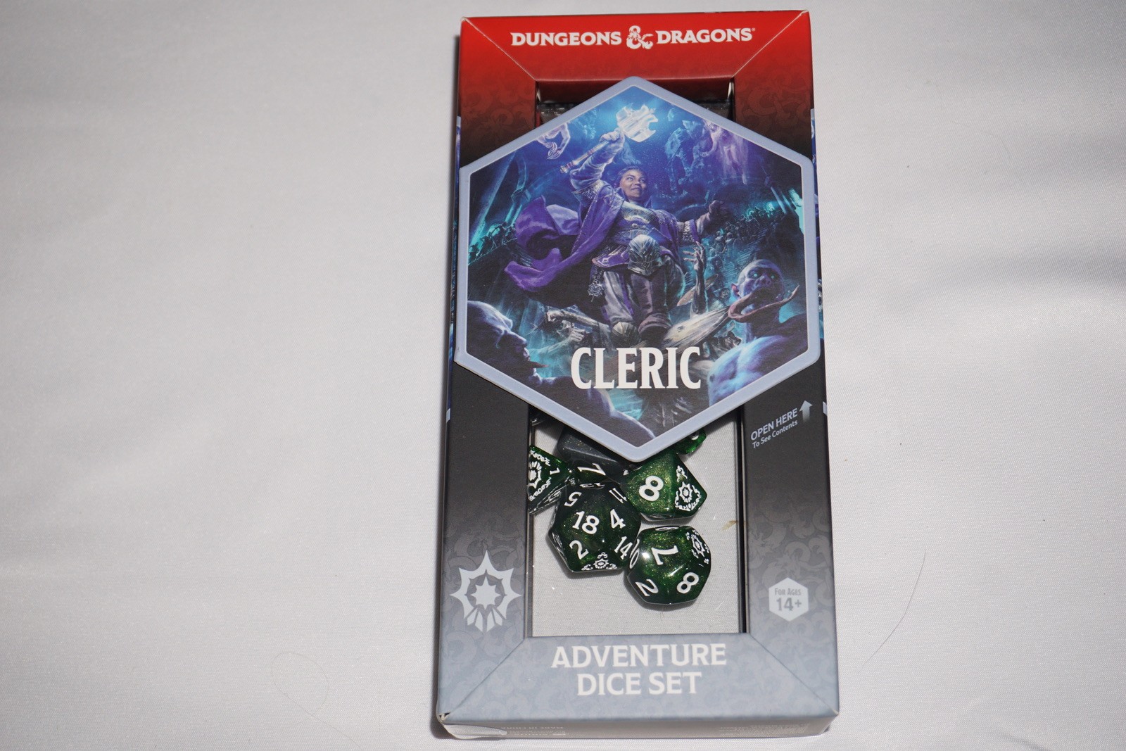 Cleric Adventure Dice Set D&D Dungeons & Dragons NEW