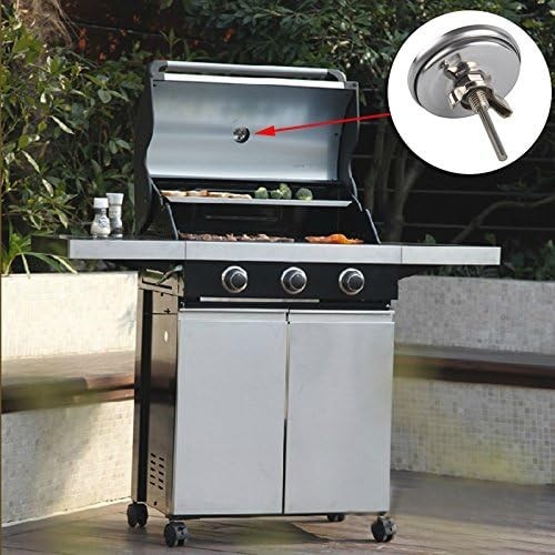 Environmentally Friendly BBQ Thermometer 2-Pack - Stainless Steel & Waterproof