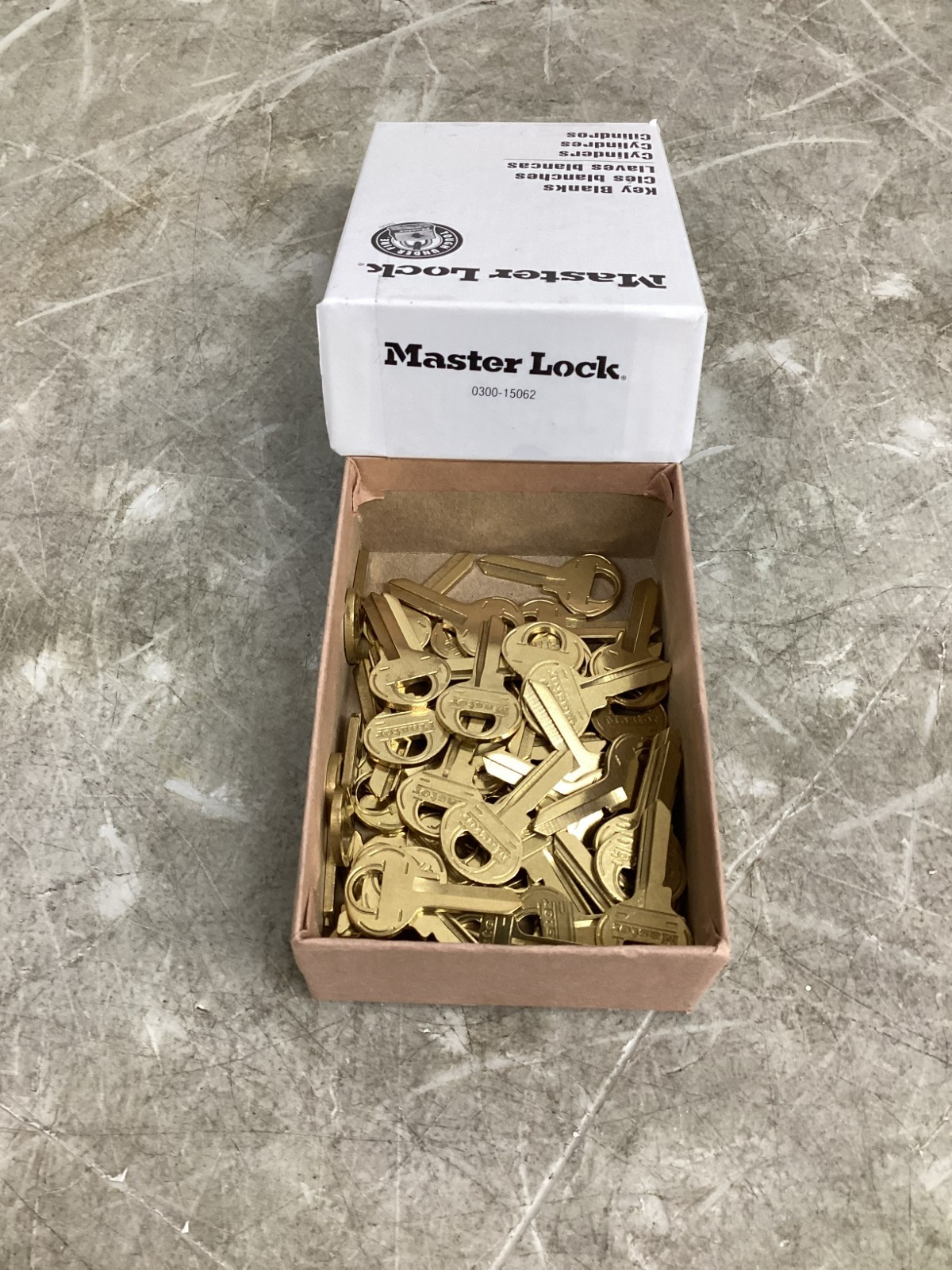 Masterlock Key Blank K7BOX Compatible with Master Lock Locks, K7 Keyway Type