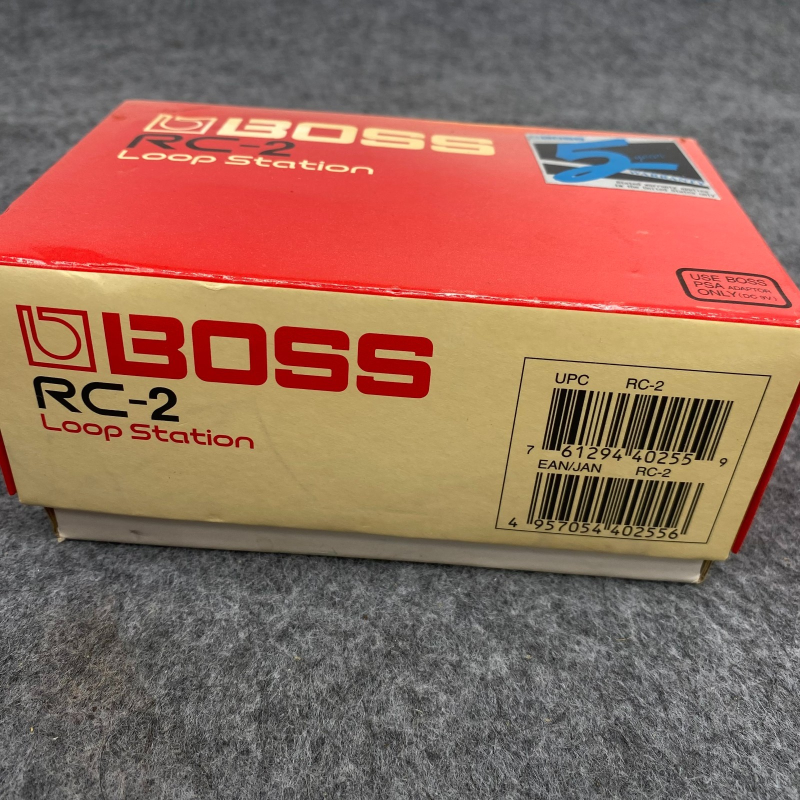 BOSS Loop Station RC-2 With Box