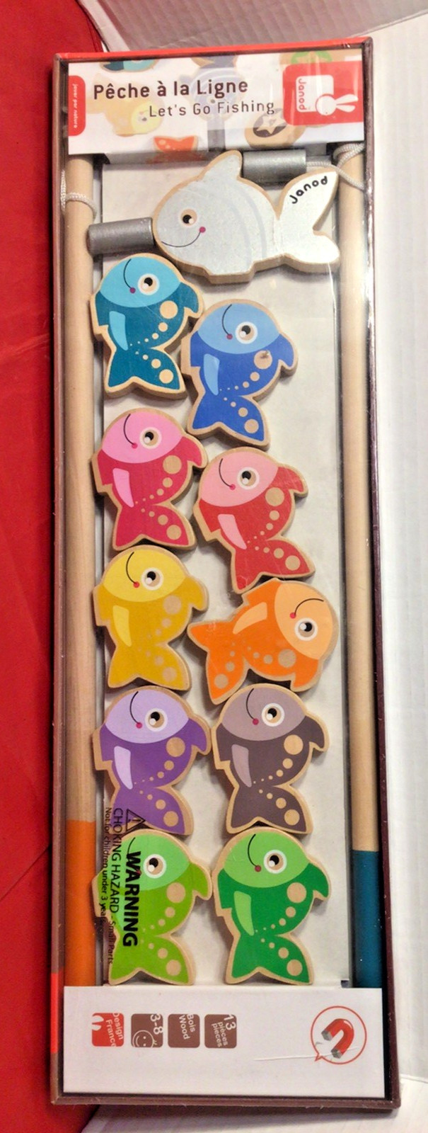 Let's Go Fishing! 13 Pieces Ages 3 - 8 NEW SEALED