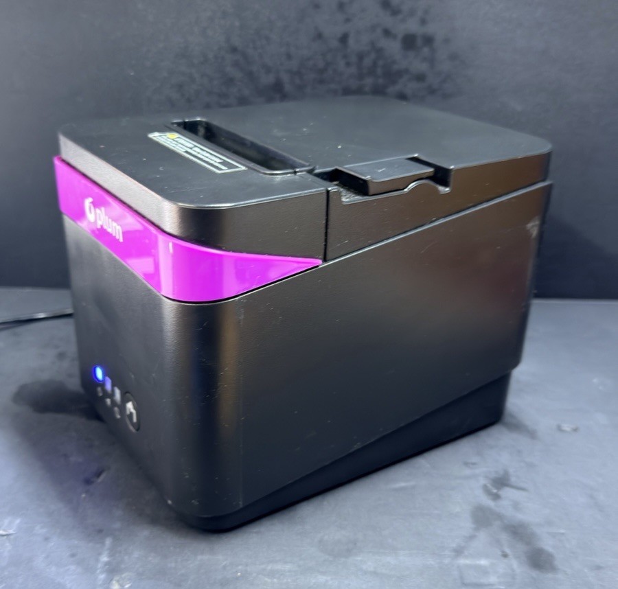 Plum P-TPrinter-E 80mm Thermal Receipt POS Printer Ethernet USB Tested