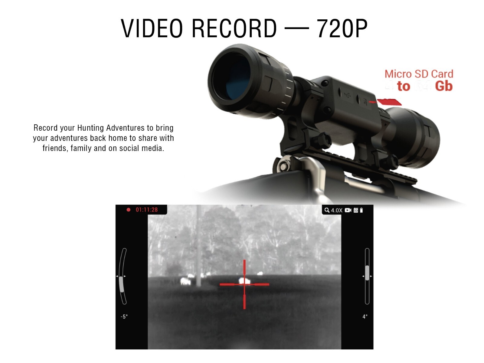 Buy RF KIT ATN Thor LTV 256x192 3-9x Thermal Rifle Scope | Targets Kit | SD Card