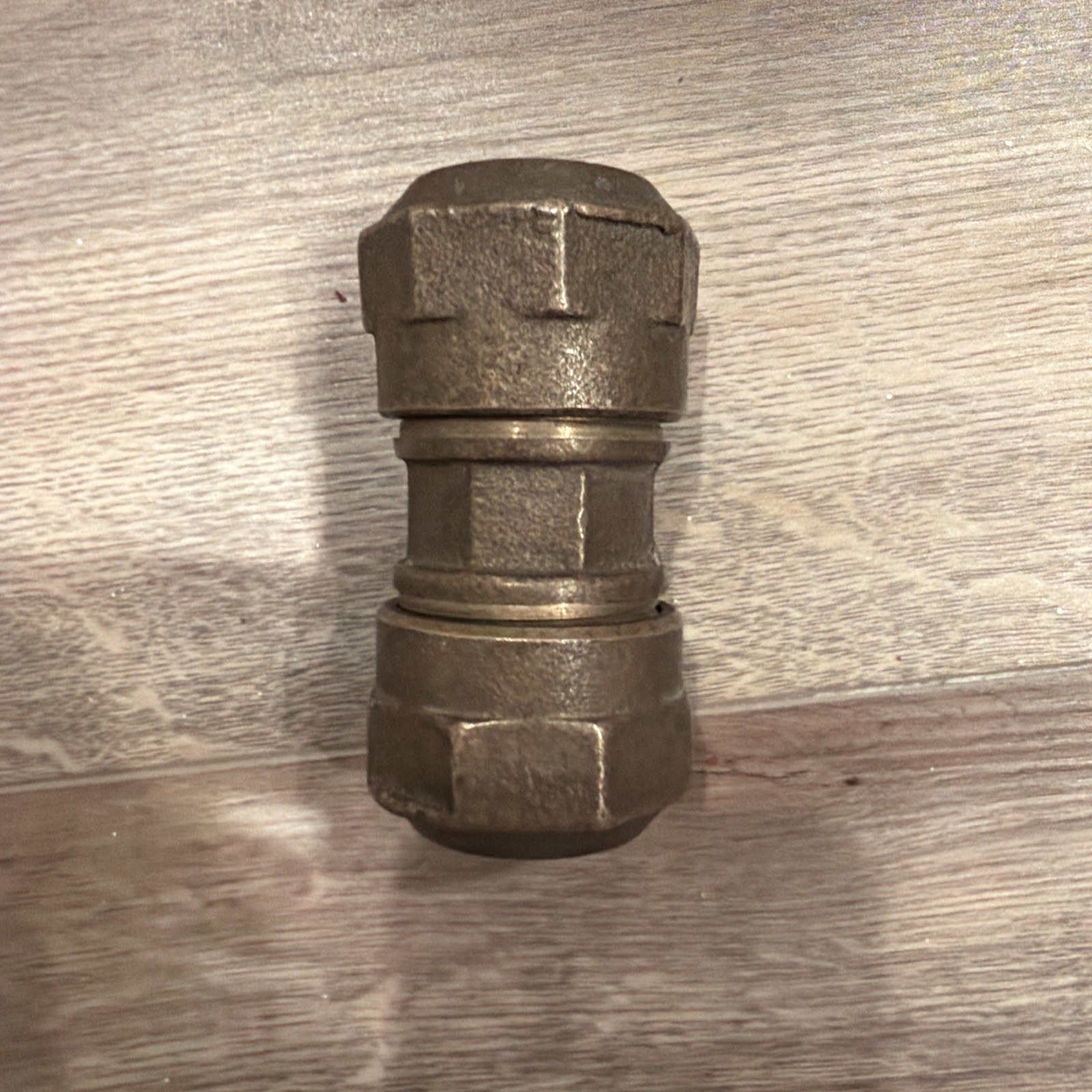 1" x 1"  Mueller (H-15404N) Straight 3 Part Union