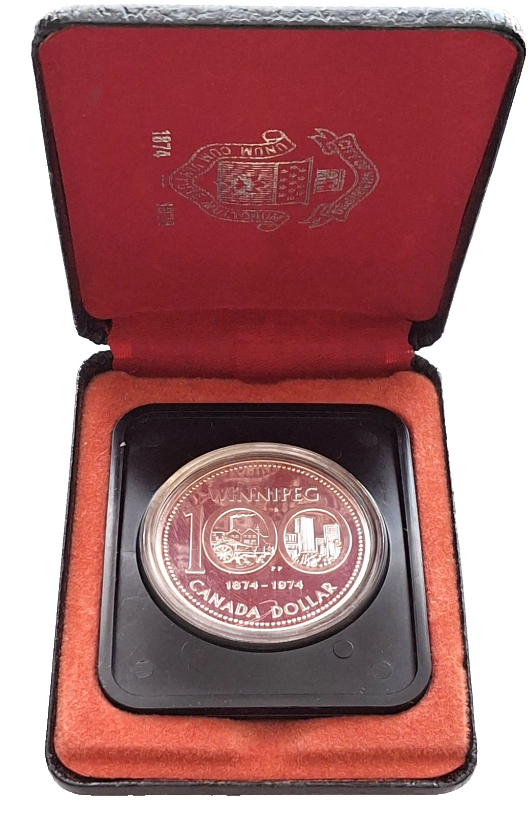 1974 Canadian "Winnipeg 100" Centennial Dollar Coin