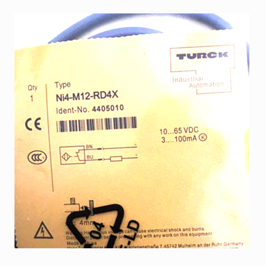 TURCK NI4-M12-RD4X 4405010 Inductive sensor