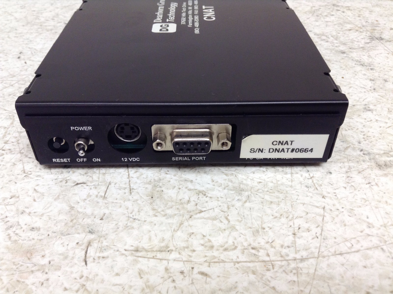 Dearborn Group Technology DNAT CNAT Serial Interface