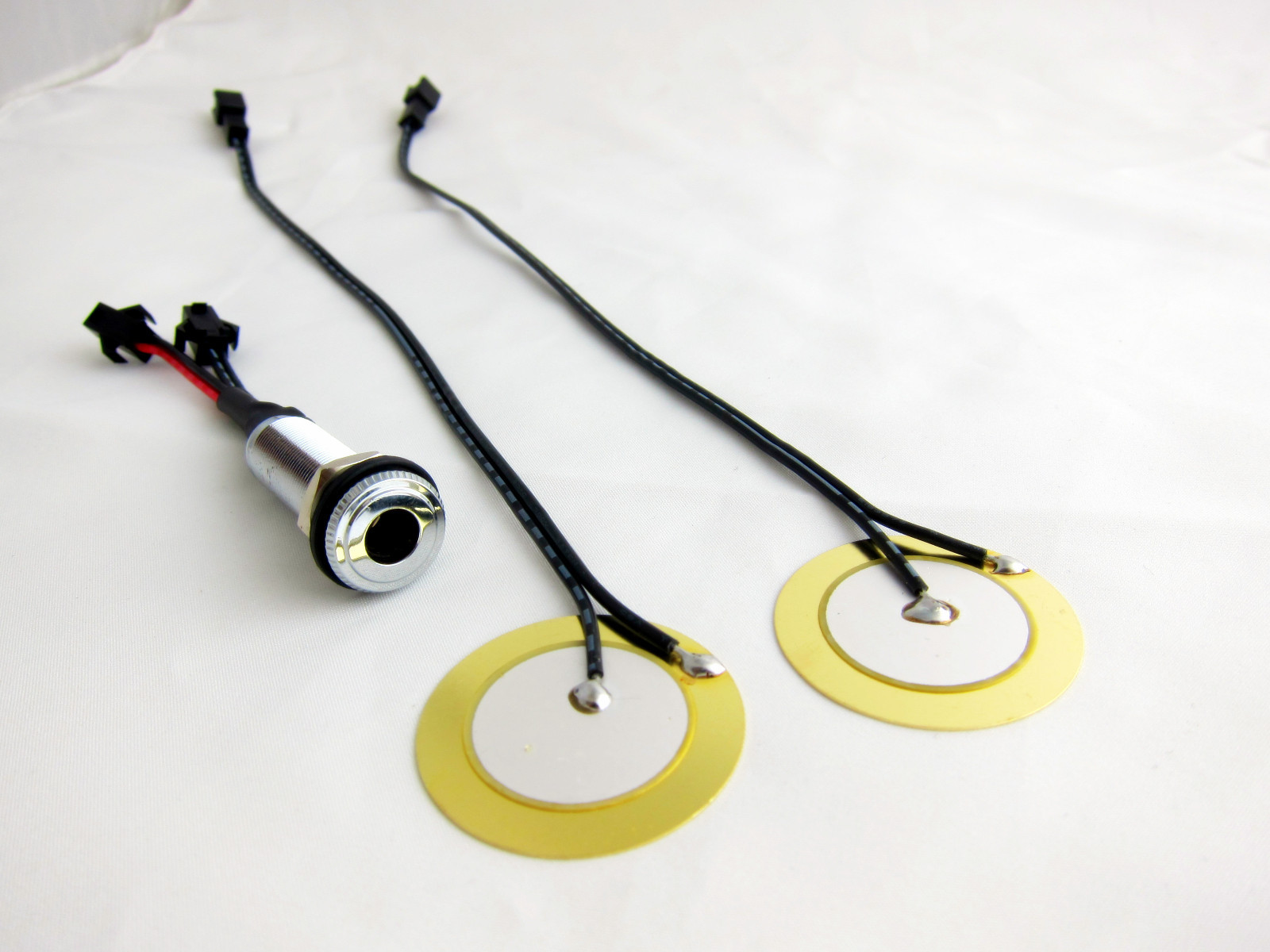 Drum Dual Triggers for DIY electronic drum / For Use on Acoustic Wood Drum Shell