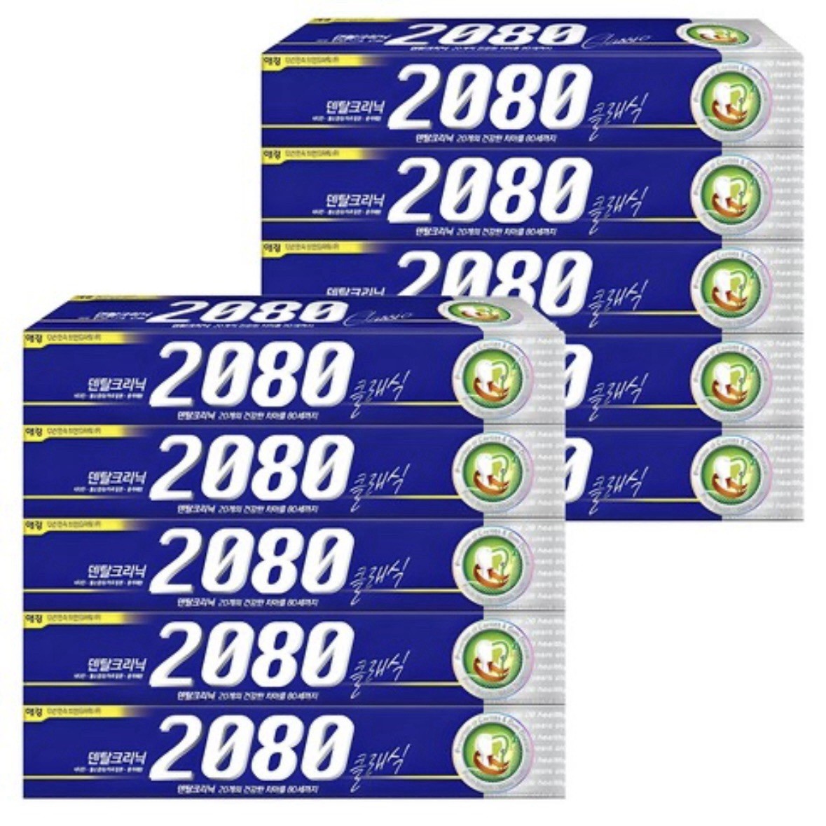 2080 Classic Toothpaste 10EA 170g Dental Clinic