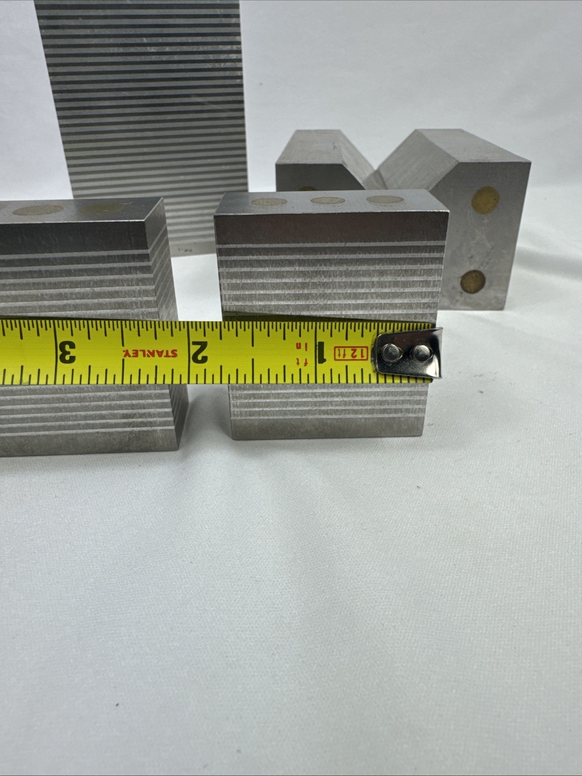 Magnetic Transfer Chuck Blocks Parallels V-Block Machinists Tools
