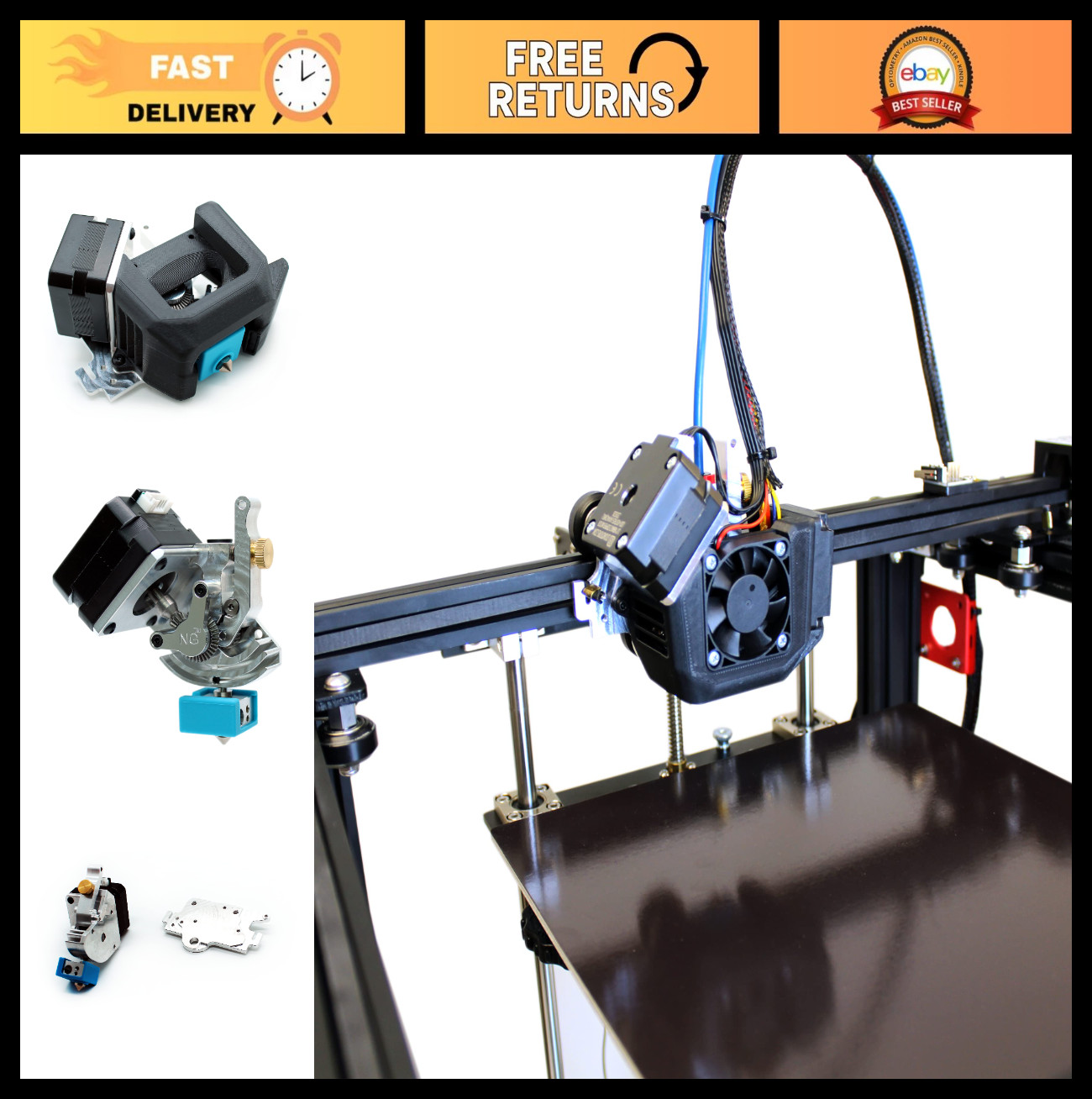Direct Drive Extruder Upgrade for Creality Ender 5/5 Pro/5 Plus - Easy Install!