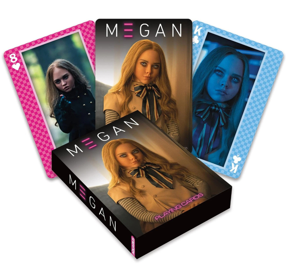 "M3GAN" Movie Playing Cards, Universal Studios SEALED 52 Card Deck Poker NEW!
