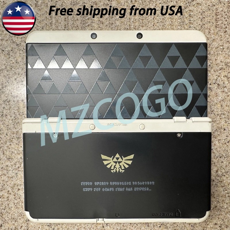 For Nintendo New 3DS parts shell Kisekae Cover Plates Legend of Zelda Triforce