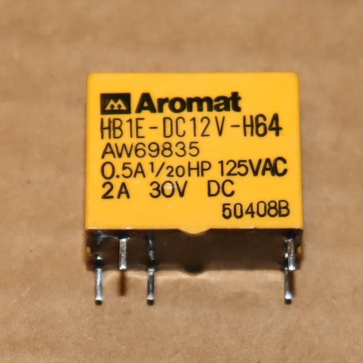 One Aromat HB1E-DC12V-H64 Relay AW69835