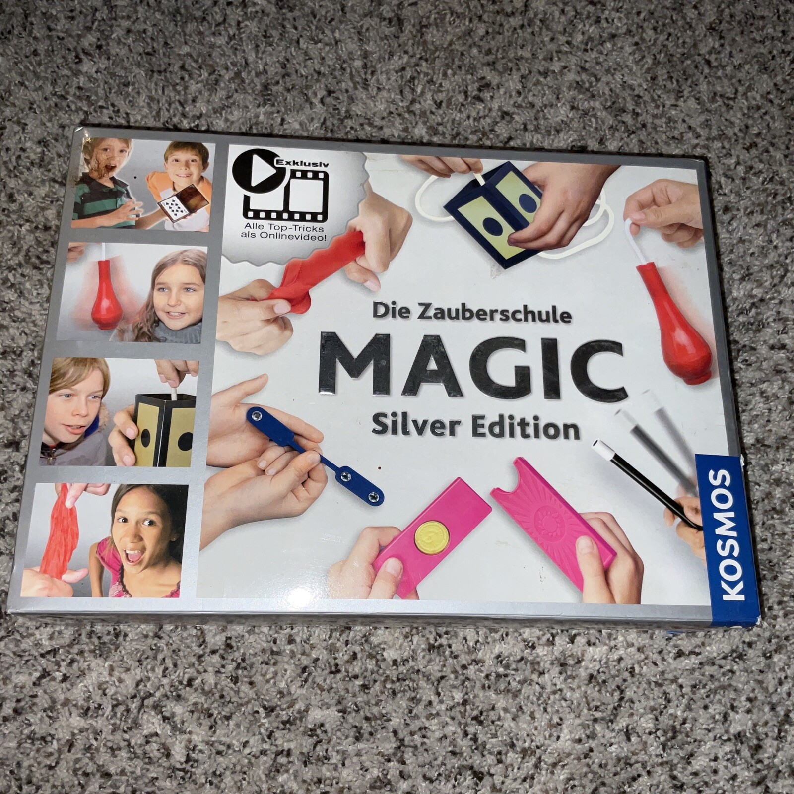 KOSMOS Zauberschule Magic Silver Zaubertricks Zaubern Zauberkasten