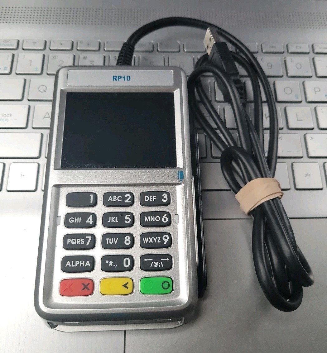 First Data RP10 EMV NFC Pinpad for FD150 Credit Card Machine - 500 Encryption