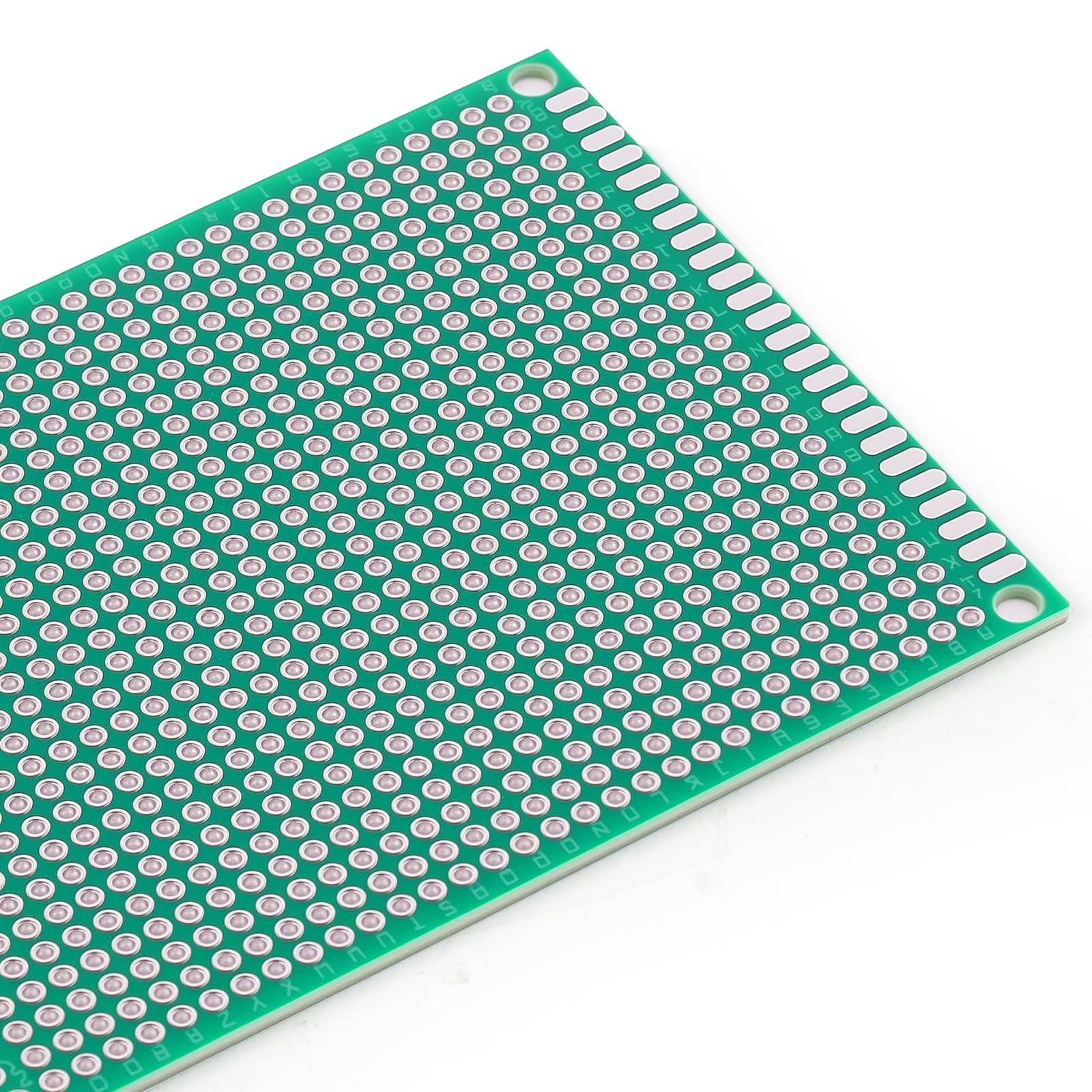 32 Pcs PCB Board, Green Circuit Board with 5 Sizes Compatible, Double Sided P...