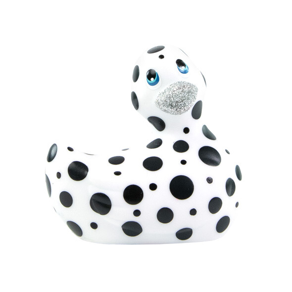 Duckie Vibration Black & White Duck Massager Waterproof Vibrator Bath Tub Shower