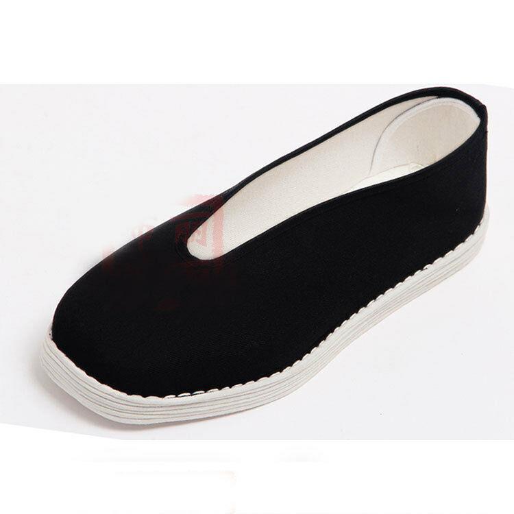Chinese Mens Womens Martial Arts Kung Fu Wushu Canvas comfy Slippers soft Shoes