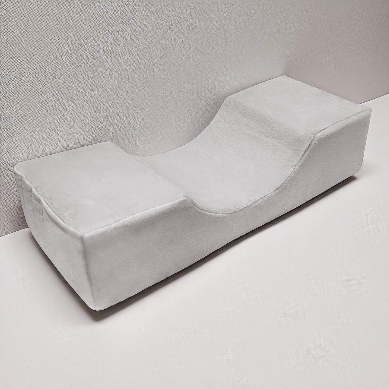Luxury Lash Extension Pillow, Ergonomic Contour with Pockets for Tools