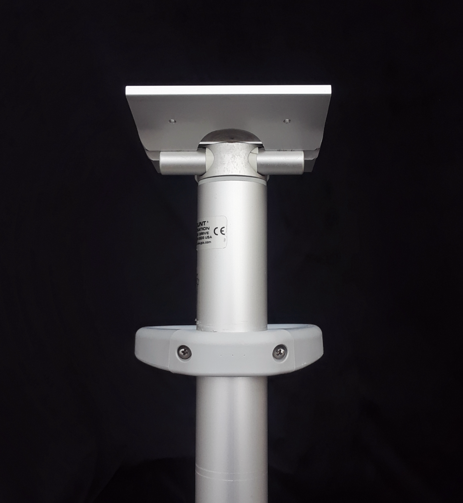 GCX Five wheel ROLL STAND with 5” slide-in mounting plate, basket & handle