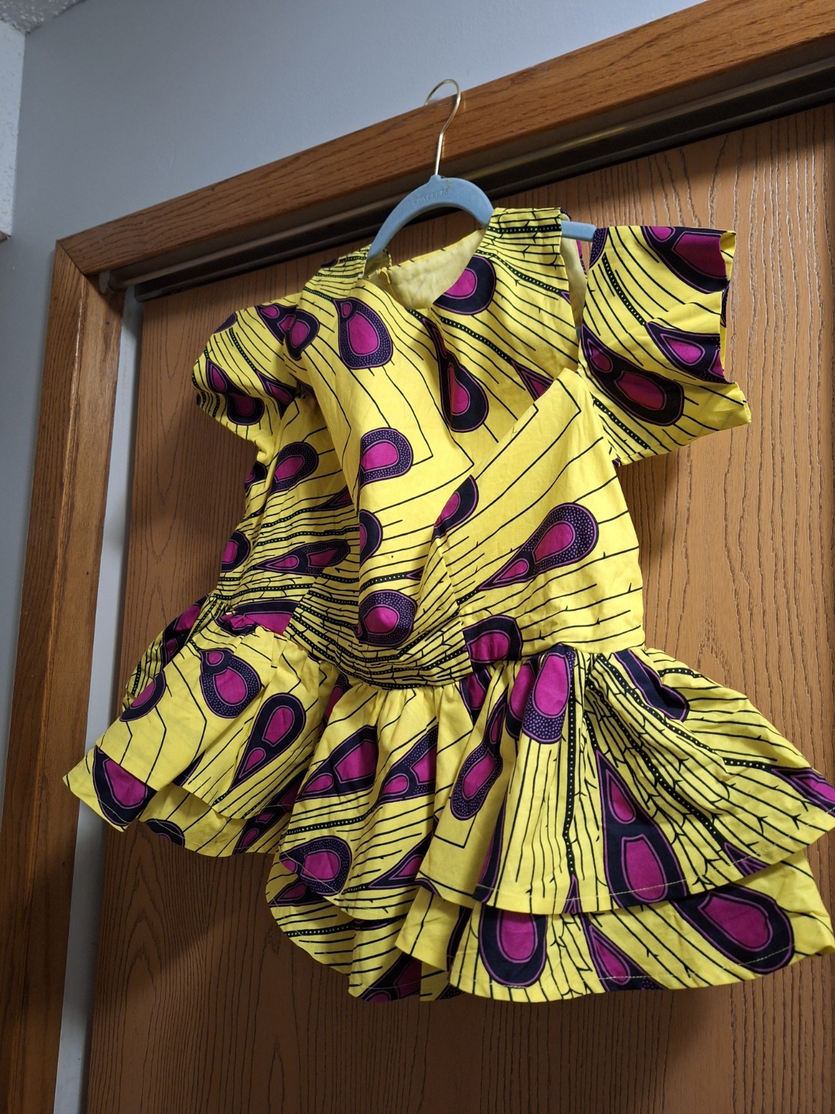 Women's African Print Top Size 12 To 14