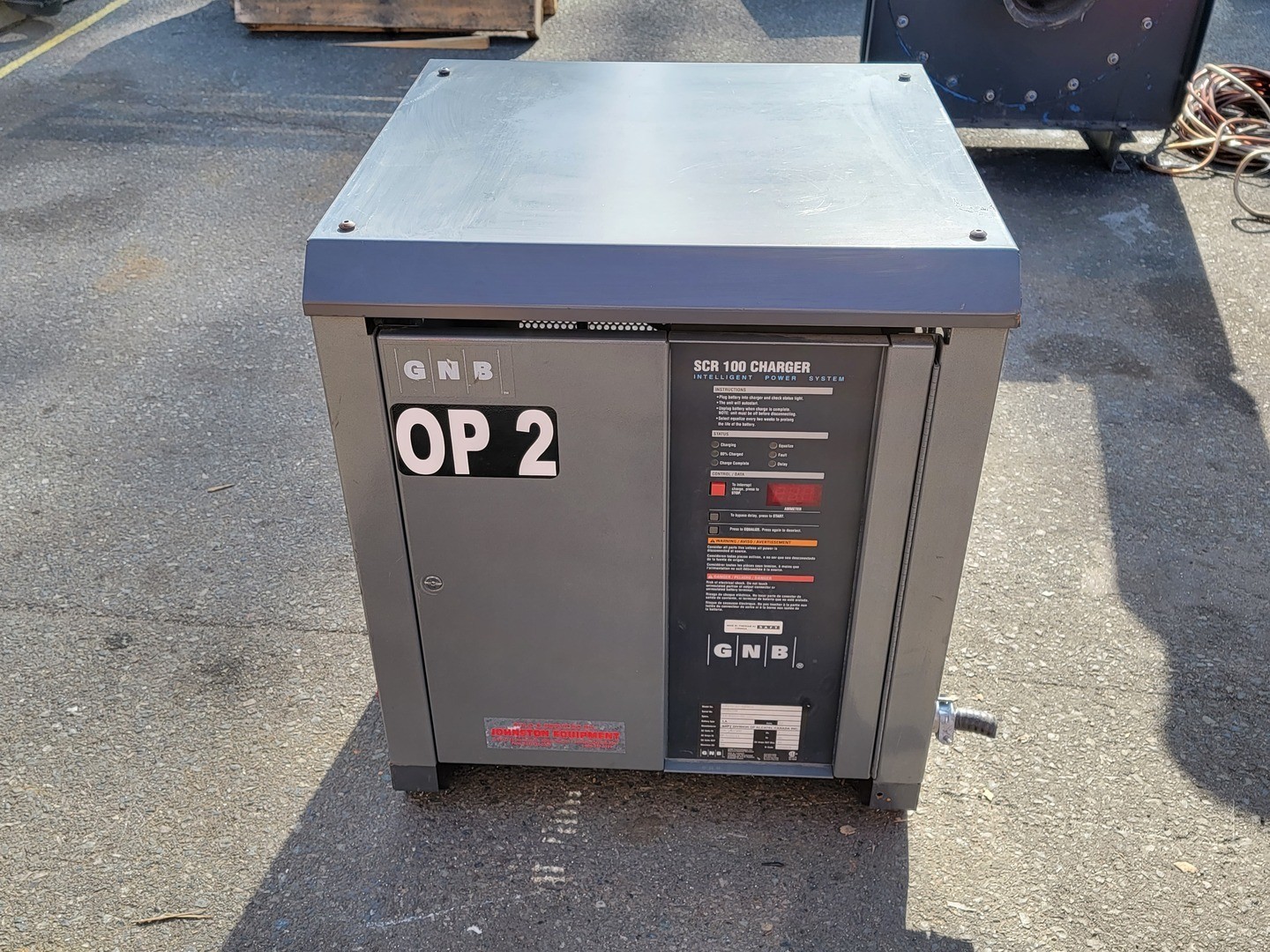 GNB SCR100-12-600SLZ 24 Volts, 25 Amp, 600 AH Industrial Forklift Battery
