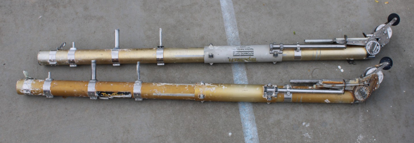 LOT OF 2 TAPETECH Taper Drywall Bazooka (MISSING PARTS)