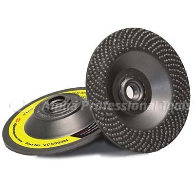 Alpha Professional Tools Spike Disc 7", Arbor 7/8", 50 Grit- VCS7050
