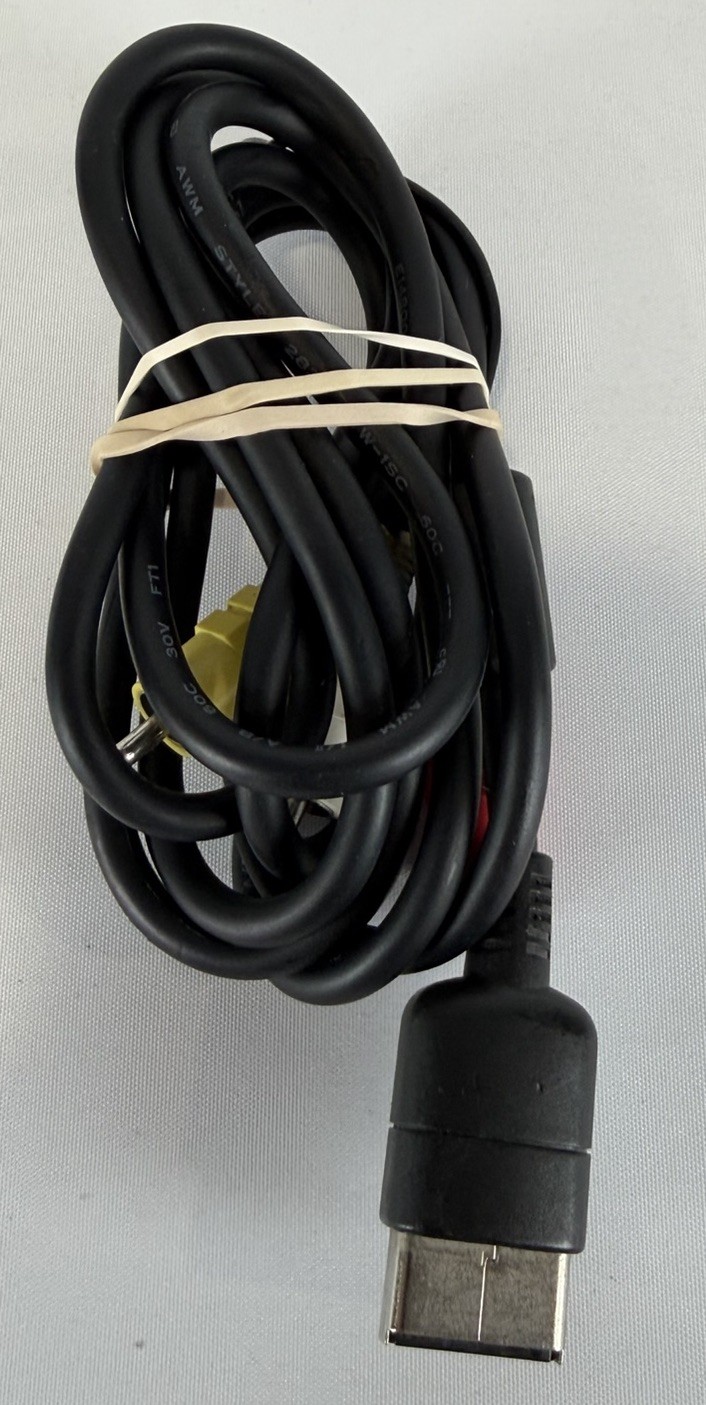 SEGA DREAMCAST AV RCA CABLE AUTHENTIC OEM *TESTED & WORKING*