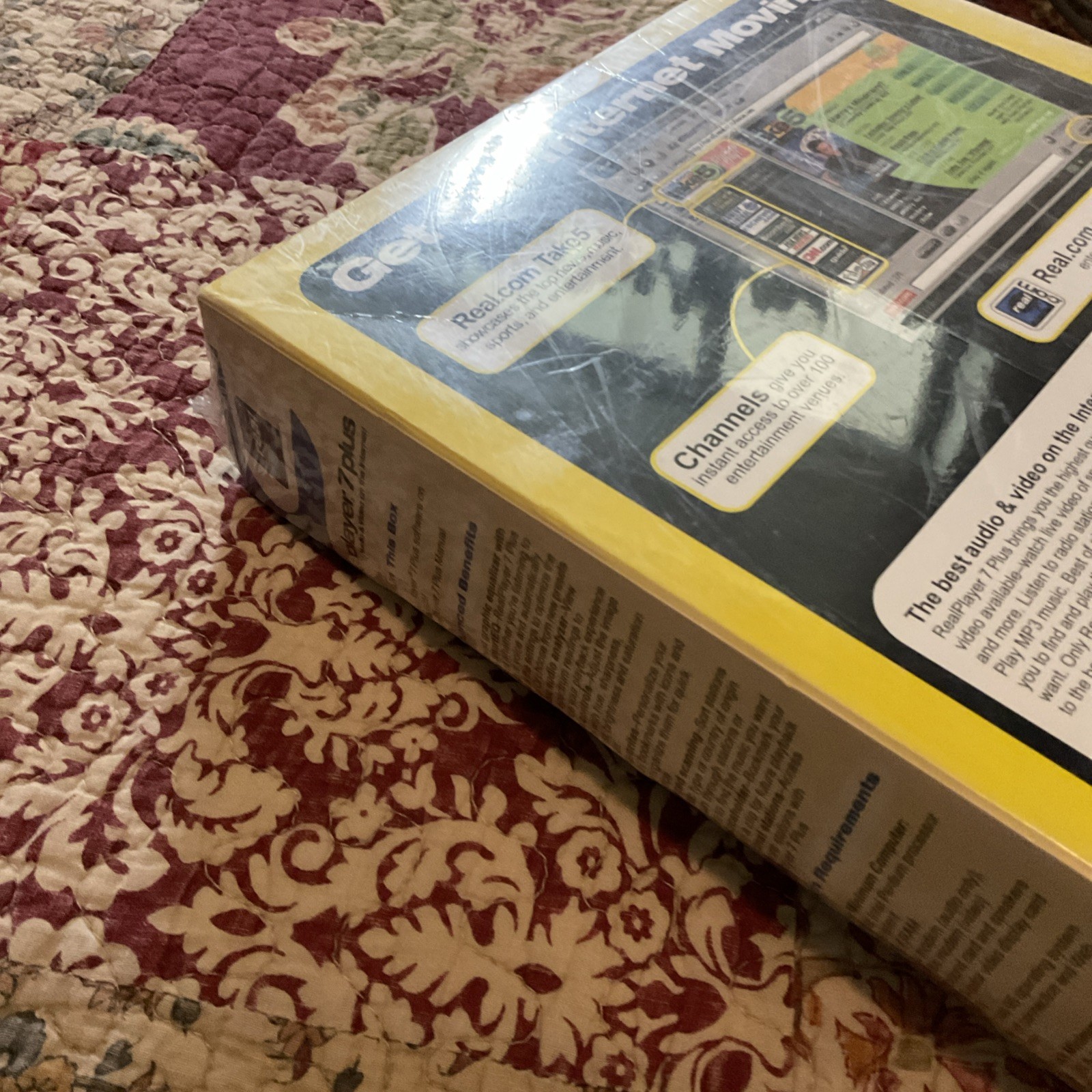 NEW SEALED RealPlayer 7 Plus Sealed 2000 PC WINDOWS 95 98 NT MAC REAL NOS