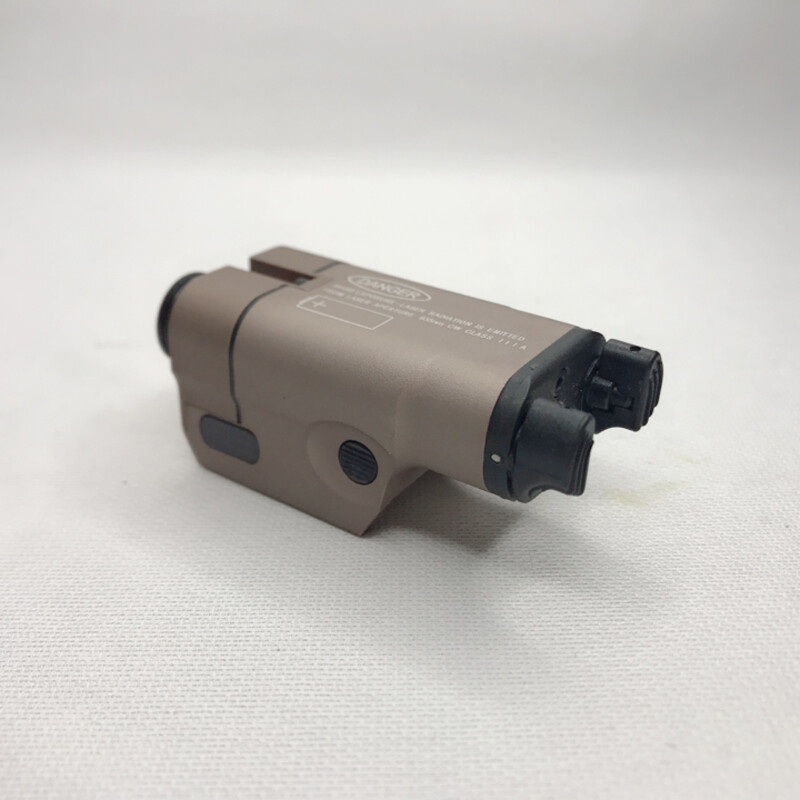 XC2 Tactical Light Compact Flashlight for 20mm With Red Dot Laser