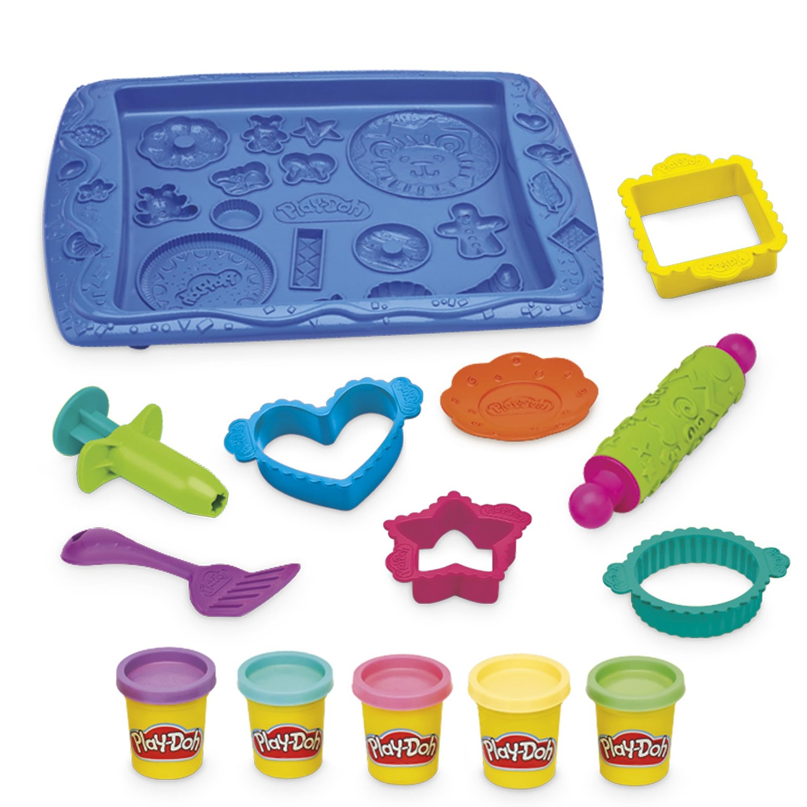 Play-Doh Kitchen Creations Cookie Creations Playset, Kids Arts  Crafts Set, P...